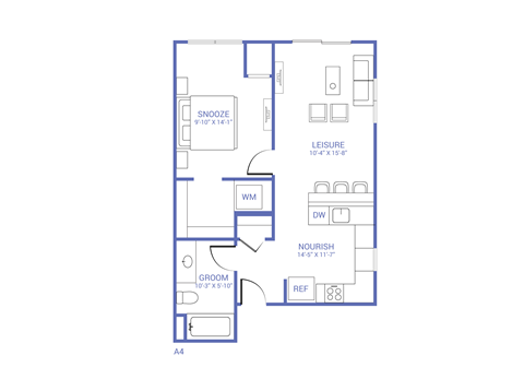 A4 Floor Plan